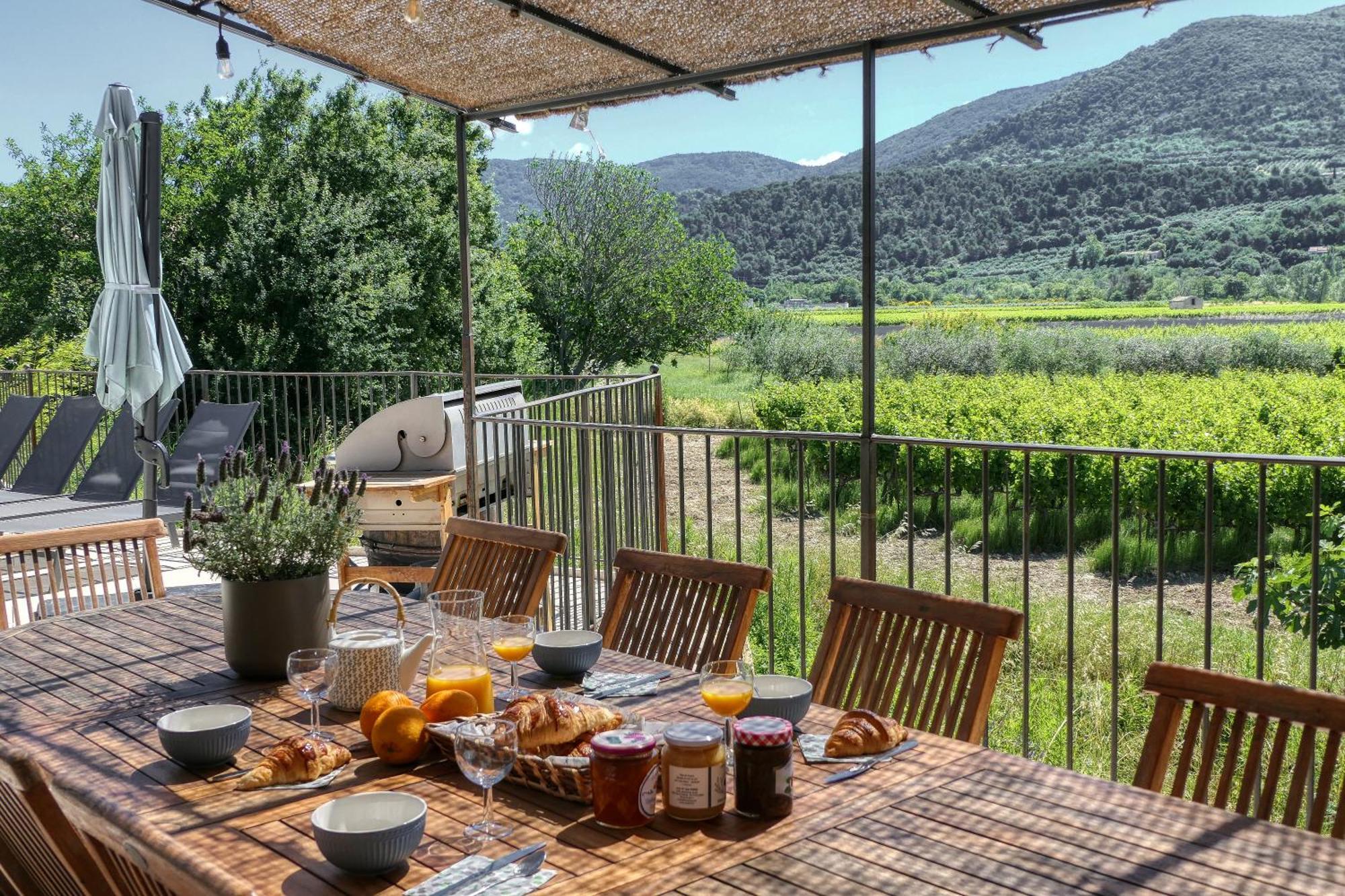 L'O De Vigne, Eden In Provence Villa Nyons Buitenkant foto