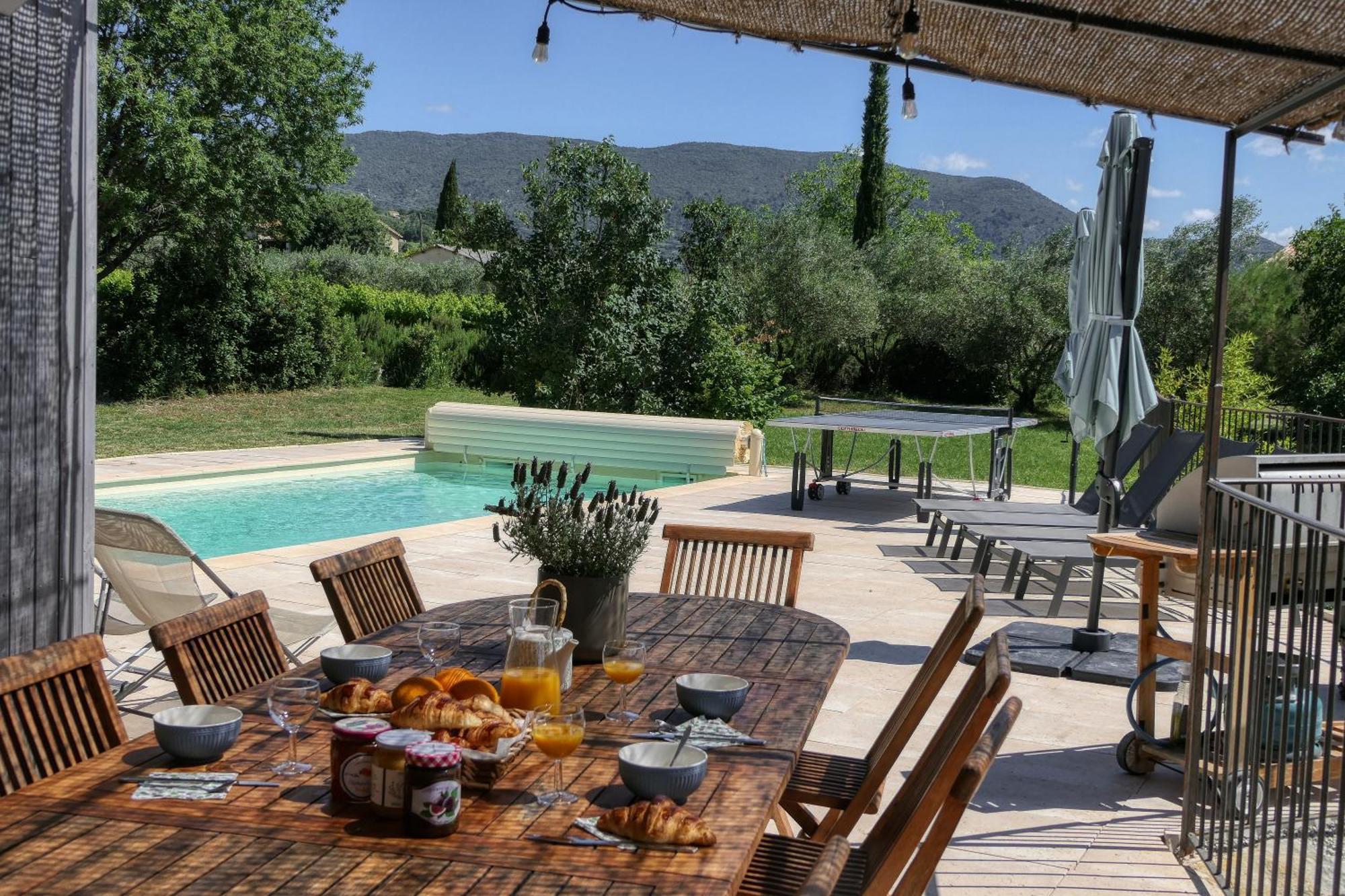 L'O De Vigne, Eden In Provence Villa Nyons Buitenkant foto